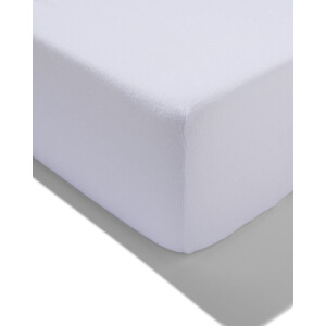 HEMA HEMA Hoeslaken Matrasbeschermer Molton 90x200cm Waterdicht (wit)