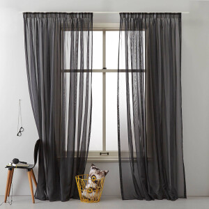 NOUS Living vitrage gordijn kant en klaar Turijn (per stuk) (300 x 315 cm)*