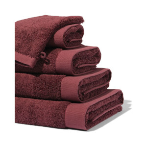 HEMA HEMA Handdoeken - Hotel Extra Zacht Bordeauxrood (bordeauxrood)