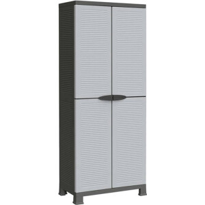 vidaXL - Opbergkast - 68x39x171,5 - cm - kunststof