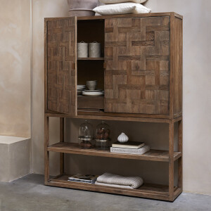 Rivièra Maison Buffetkast 'Fraser Island' Eikenhout, 190 x 150cm