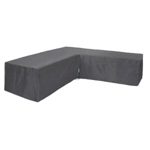 Leen Bakker - Beschermhoes Voor Loungeset - 255x255x70 Cm - Polyester - Grijs