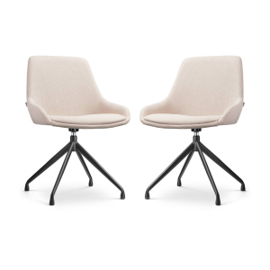 Set van 2 eetkamerstoelen Nola-Isa draaibaar | Nolon
