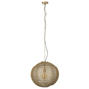 Dutchbone Hanglamp 'Meezan' 50cm, kleur Goud