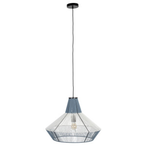 Zuiver Hanglamp 'Fairy' 55cm, kleur Sky Blue