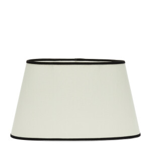 Lampenkap RM Oval, Wit, 26x45