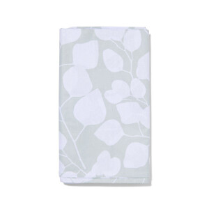 HEMA HEMA Tafelkleed Met Bladeren 140x240 Katoen Met Coating (lichtgroen)