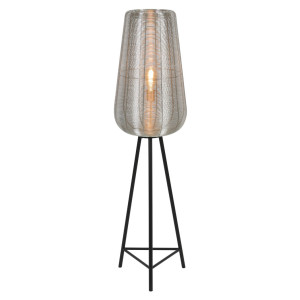 Light & Living Vloerlamp 'Adeta', nikkel, 135cm hoog