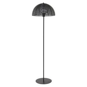 Light & Living Vloerlamp 'Klobu', mat zwart