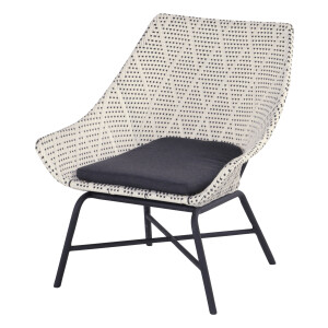 Hartman Loungestoel 'Delphine', kleur Grijs