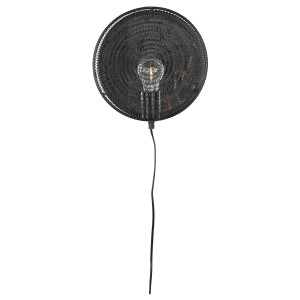 ZILT Wandlamp 'Sidse', 25.5cm kleur Zwart