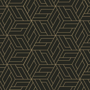 DUTCH WALLCOVERINGS DUTCH WANDBEKLEDING Behang Cobra Zwart