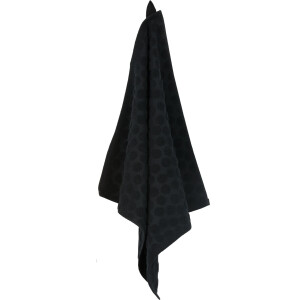HEMA HEMA Keukendoek 50 X 50 - Katoen - Zwart Stip (zwart)