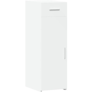 vidaXL Houten Dressoir - Dressoir - Dressoir 30x42,5x93 cm bewerkt hout wit - Witte Dressoir - Vintage Dressoir - Salontafel