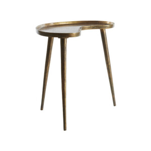 Light & Living Bijzettafel 'Lienz' 53 x 30cm, kleur Antiek Brons