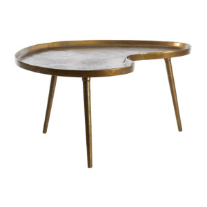 Light & Living Bijzettafel 'Lienz' 80 x 60cm, kleur Antiek Brons