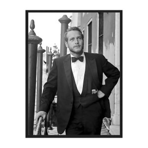 Wall Art Paul Newman Tuxedo 60x80