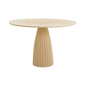 Light & Living Ronde Eettafel 'Veglia' 120cm, kleur Mat Zand