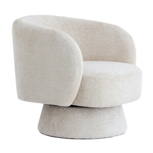 Light & Living Draaifauteuil 'Turda' kleur Beige