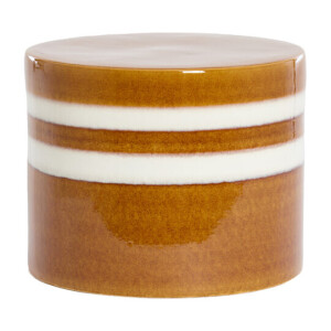 Light & Living Bijzettafel 'Mooca' Keramiek, 42cm, kleur Cognac