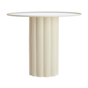 Light & Living Bijzettafel 'Rosario' 75cm hoog, kleur Crème