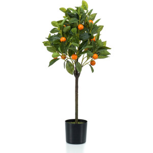 Emerald - Kunstboom sinaasappel 75cm - Kunstplant voor binnen