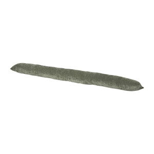 Tochtstopper velours - groen - 90x9 cm