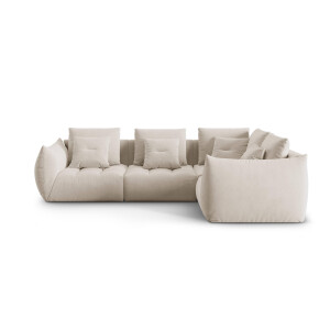 Hoekbank Bloom rechts 3-zits velvet | Micadoni