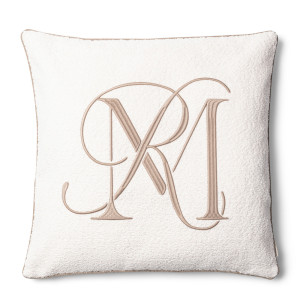 Kussenhoes RM Monogram, 60x60 cm