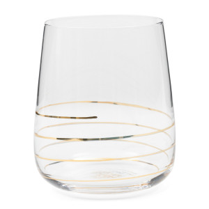 Waterglas Elegant Swirl