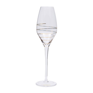 Champagneglas Elegant Swirl