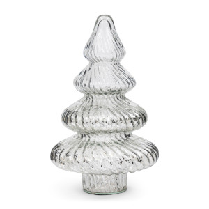 Decoratiebeeldje Glacier Christmas Tree, Zilver