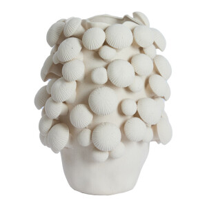 Light & Living Vaas 'Plentzia' Keramiek, kleur Mat Crème