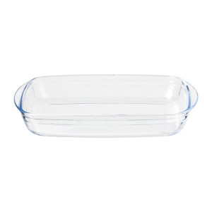 Ovenschaal 3.8 liter - glas - 7x39x24 cm