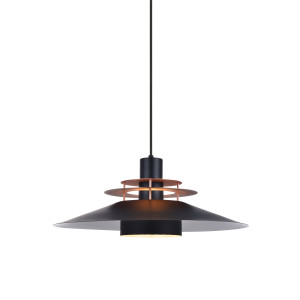 Halo Design Hanglamp 'Rivoli' Ø50cm, kleur Zwart / Koper