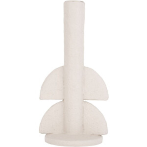 Present Time Kandelaar Half Bubbles - Wit - 11x9,5x22cm - Modern