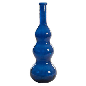 Light & Living Vaas 'Venerio' 75cm, kleur Donkerblauw