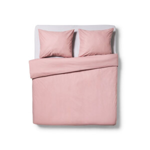 HEMA HEMA Dekbedovertrek 200x200/220cm Zacht Katoen Mauve (mauve)
