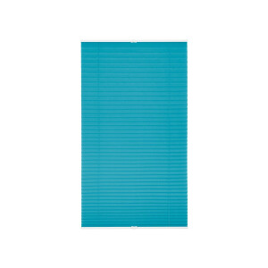 Lichtblick plisségordijn Klemmfix (Blauw, 65 x 130 cm)