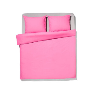 HEMA HEMA Dekbedovertrek 200x200/220cm Zacht Katoen Felroze (felroze)