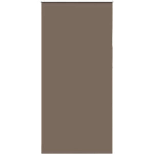 vidaXL - Rolgordijn - verduisterend - koffie - 100x230 - cm - stofbreedte - 95,7 - cm