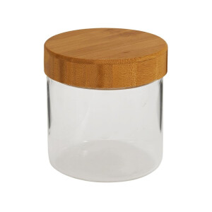 Voorraadpot met bamboe deksel - 600 ml