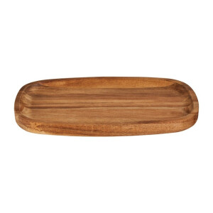 Schaal acaciahout - 24x14.5x2 cm