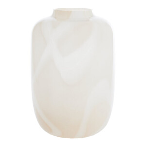 Light & Living Vaas 'Kobala' 50cm, kleur Zand/Crème