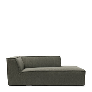 Modulaire Bank The Jagger, Chaise Longue Rechts, Pale Green