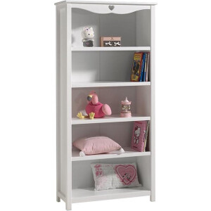 Vipack bibliotheekkast Amori - 90 x 190 x 40 cm - Wit