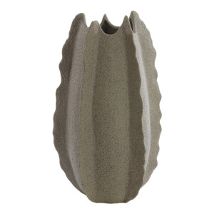 Light & Living Vaas 'Kelapa' Keramiek, kleur Grijsgroen
