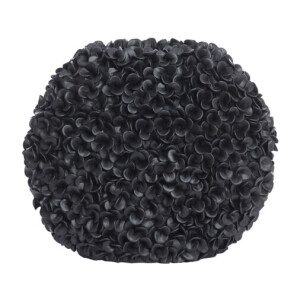 Light & Living Vaas 'Phylia' 39cm, kleur Mat Zwart