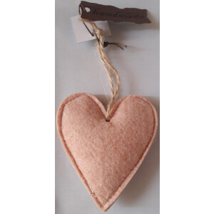 Maak uw gezellige omgeving compleet met dit decoratieve hart (10cm x 12cm). In een oudroze kleur en voorzien van een touwtje waarmee dit licht opgevulde hart kan worden opgehangen. Voor uzelf of Bestel Een Kado
