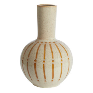 Light & Living Vaas 'Ulloa' Keramiek, 52cm, kleur Crème